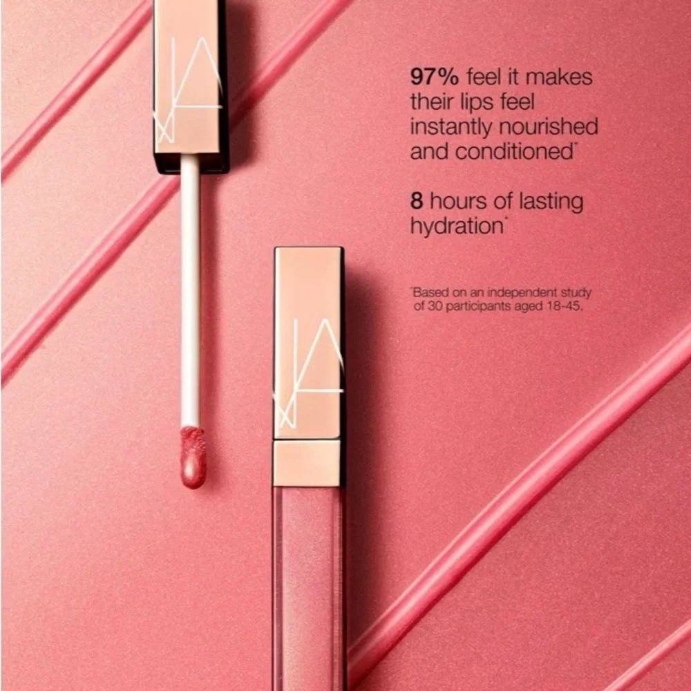 New NARS Mini Afterglow liquid blush & lip shine duo Dolce Vita